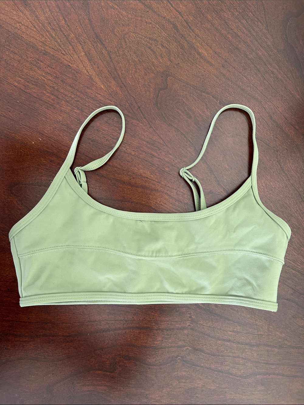 SET Active Olive Green Seamless Bralette - Unbranded